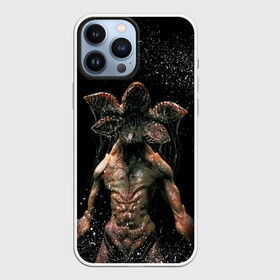 Чехол для iPhone 13 Pro Max с принтом Stranger Things   Demogorgon в Белгороде,  |  | Тематика изображения на принте: 011 | down | eleven | netflix | season | series | strange | stranger | things | upside | дела | дина | загадочные | монстр | монстры | одиннадцать | очень | сезон | сериал | сериалы | события | странные | ужасы