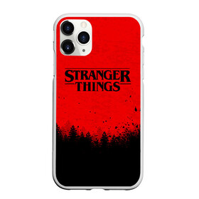 Чехол для iPhone 11 Pro матовый с принтом STRANGER THINGS в Белгороде, Силикон |  | stranger things | очень странные дела