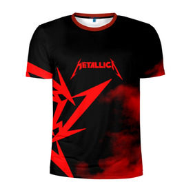 Мужская футболка 3D спортивная с принтом Metallica в Белгороде, 100% полиэстер с улучшенными характеристиками | приталенный силуэт, круглая горловина, широкие плечи, сужается к линии бедра | metalica | metallica | группа | джеймс хэтфилд | кирк хэмметт | ларс ульрих | метал | металика | металлика | миталика | музыка | роберт трухильо | рок | трэш | трэшметал | хард | хеви