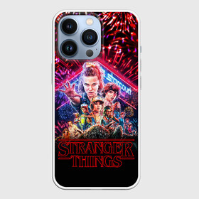 Чехол для iPhone 13 Pro с принтом STRANGER THINGS   3 Сезон в Белгороде,  |  | Тематика изображения на принте: 011 | down | eleven | netflix | season | series | strange | stranger | things | upside | дела | дина | загадочные | монстр | монстры | одиннадцать | очень | сезон | сериал | сериалы | события | странные | ужасы