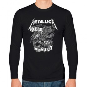 Мужской лонгслив хлопок с принтом Metallica в Белгороде, 100% хлопок |  | metalica | metallica | группа | джеймс хэтфилд | кирк хэмметт | ларс ульрих | метал | металика | металлика | миталика | музыка | роберт трухильо | рок | трэш | трэшметал | хард | хеви
