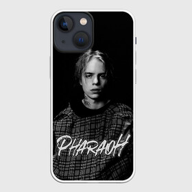Чехол для iPhone 13 mini с принтом PHARAOH (Ч Б) в Белгороде,  |  | dead | dead dynasty | dynasty | pharaoh | rap | реп | рэп | фара | фараон