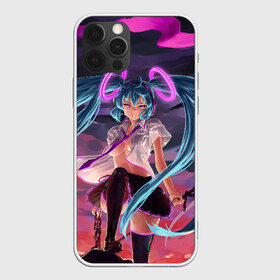 Чехол для iPhone 12 Pro Max с принтом Hatsune Miku в Белгороде, Силикон |  | anime | character | geisha | hatsune miku | japan | kimono | manga | style | аниме | вокалоид | девушки | манга | мульт | оружие | сёдзё | сериал | хатсуне мику