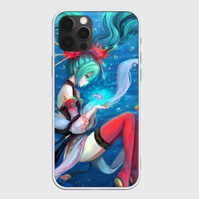 Чехол для iPhone 12 Pro Max с принтом Hatsune Miku в Белгороде, Силикон |  | anime | character | geisha | hatsune miku | japan | kimono | manga | style | аниме | вокалоид | девушки | манга | мульт | оружие | сёдзё | сериал | хатсуне мику