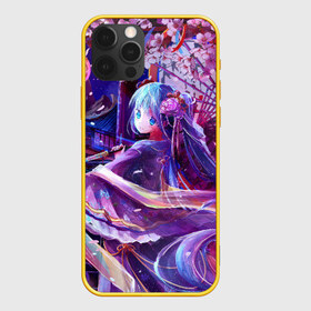 Чехол для iPhone 12 Pro Max с принтом Hatsune Miku в Белгороде, Силикон |  | anime | character | geisha | hatsune miku | japan | kimono | manga | style | аниме | вокалоид | девушки | манга | мульт | оружие | сёдзё | сериал | хатсуне мику