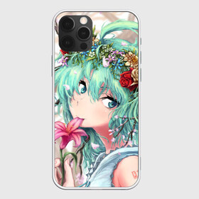 Чехол для iPhone 12 Pro Max с принтом Hatsune Miku в Белгороде, Силикон |  | anime | character | geisha | hatsune miku | japan | kimono | manga | style | аниме | вокалоид | девушки | манга | мульт | оружие | сёдзё | сериал | хатсуне мику