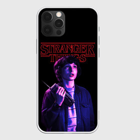 Чехол для iPhone 12 Pro Max с принтом STRANGER THINGS - Майк в Белгороде, Силикон |  | 011 | down | eleven | netflix | season | series | strange | stranger | things | upside | дела | дина | загадочные | монстр | монстры | одиннадцать | очень | сезон | сериал | сериалы | события | странные | ужасы