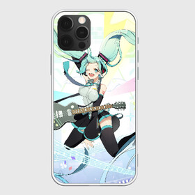 Чехол для iPhone 12 Pro с принтом Hatsune Miku  в Белгороде, силикон | область печати: задняя сторона чехла, без боковых панелей | Тематика изображения на принте: anime | character | geisha | hatsune miku | japan | kimono | manga | style | аниме | вокалоид | девушки | манга | мульт | оружие | сёдзё | сериал | хатсуне мику