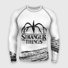 Мужской рашгард 3D с принтом STRANGER THINGS в Белгороде,  |  | 011 | down | eleven | netflix | season | series | strange | stranger | things | upside | дела | дина | загадочные | монстр | монстры | одиннадцать | очень | сезон | сериал | сериалы | события | странные | ужасы