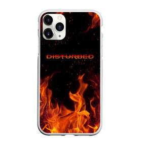 Чехол для iPhone 11 Pro матовый с принтом DISTURBED (НА СПИНЕ) в Белгороде, Силикон |  | disturbed | дистурбед