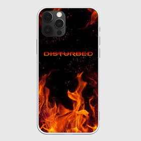 Чехол для iPhone 12 Pro Max с принтом DISTURBED (НА СПИНЕ) в Белгороде, Силикон |  | disturbed | дистурбед