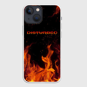 Чехол для iPhone 13 mini с принтом DISTURBED (НА СПИНЕ) в Белгороде,  |  | disturbed | дистурбед