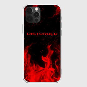 Чехол для iPhone 12 Pro Max с принтом DISTURBED (НА СПИНЕ) в Белгороде, Силикон |  | disturbed | дистурбед