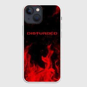 Чехол для iPhone 13 mini с принтом DISTURBED (НА СПИНЕ) в Белгороде,  |  | disturbed | дистурбед