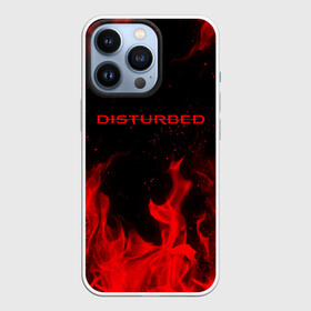 Чехол для iPhone 13 Pro с принтом DISTURBED (НА СПИНЕ) в Белгороде,  |  | disturbed | дистурбед