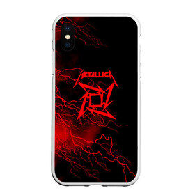 Чехол для iPhone XS Max матовый с принтом Metallica в Белгороде, Силикон | Область печати: задняя сторона чехла, без боковых панелей | metalica | metallica | группа | джеймс хэтфилд | кирк хэмметт | ларс ульрих | метал | металика | металлика | миталика | музыка | роберт трухильо | рок | трэш | трэшметал | хард | хеви