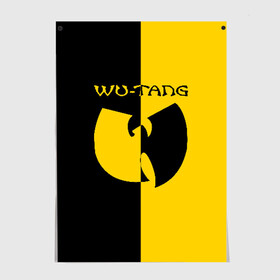 Постер с принтом WU TANG CLAN в Белгороде, 100% бумага
 | бумага, плотность 150 мг. Матовая, но за счет высокого коэффициента гладкости имеет небольшой блеск и дает на свету блики, но в отличии от глянцевой бумаги не покрыта лаком | wu tang | wu tang clan | ву танг | ву танг клан