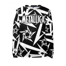Детский лонгслив 3D с принтом Metallica в Белгороде, 100% полиэстер | длинные рукава, круглый вырез горловины, полуприлегающий силуэт
 | metalica | metallica | группа | джеймс хэтфилд | кирк хэмметт | ларс ульрих | метал | металика | металлика | миталика | музыка | роберт трухильо | рок | трэш | трэшметал | хард | хеви
