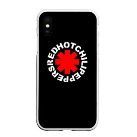 Чехол для iPhone XS Max матовый с принтом RED HOT CHILI PEPPERS в Белгороде, Силикон | Область печати: задняя сторона чехла, без боковых панелей | Тематика изображения на принте: red hot chili peppers | rhcp | ред хот чили пепперс | рхчп