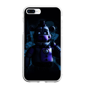 Чехол для iPhone 7Plus/8 Plus матовый с принтом Five Nights at Freddy в Белгороде, Силикон | Область печати: задняя сторона чехла, без боковых панелей | 4 | animation | bonnie | chica | fnaf | foxy | freddy | funny | horror | pizza | scary | sfm | бонни | майк | ночей | пять | ужас | фокси | фредди | чика | шмидт