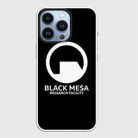 Чехол для iPhone 13 Pro с принтом BLACK MESA в Белгороде,  |  | Тематика изображения на принте: aperture laboratorie | black mesa | gordon freeman | half life | half life 3 | valve | блэк меса | вэлв | гордон фриман | халф лайф