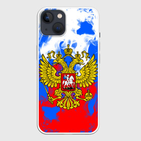 Чехол для iPhone 13 с принтом RUSSIA Flame Collection в Белгороде,  |  | fire | flame | russia | sport | tricolor | герб | огонь | патриот | патриотизм | пламя | россия | спорт | триколор | флаг россии