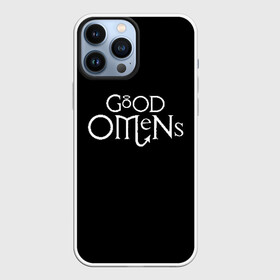 Чехол для iPhone 13 Pro Max с принтом GOOD OMENS | БЛАГИЕ ЗНАМЕНИЯ в Белгороде,  |  | Тематика изображения на принте: good omens | благие знамения | терри пратчетт