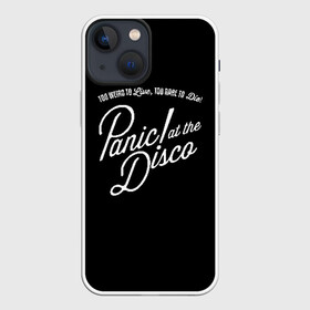 Чехол для iPhone 13 mini с принтом PANIC AT THE DISCO в Белгороде,  |  | panic | panic at the disco | paniс | patd | райан росс