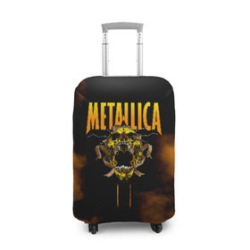 Чехол для чемодана 3D с принтом Metallica в Белгороде, 86% полиэфир, 14% спандекс | двустороннее нанесение принта, прорези для ручек и колес | metalica | metallica | группа | джеймс хэтфилд | кирк хэмметт | ларс ульрих | метал | металика | металлика | миталика | музыка | роберт трухильо | рок | трэш | трэшметал | хард | хеви