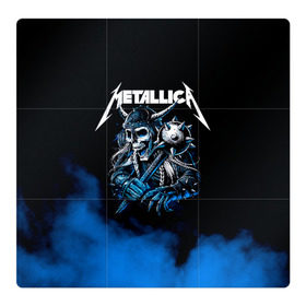 Магнитный плакат 3Х3 с принтом Metallica в Белгороде, Полимерный материал с магнитным слоем | 9 деталей размером 9*9 см | metalica | metallica | группа | джеймс хэтфилд | кирк хэмметт | ларс ульрих | метал | металика | металлика | миталика | музыка | роберт трухильо | рок | трэш | трэшметал | хард | хеви