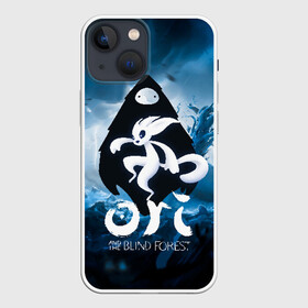 Чехол для iPhone 13 mini с принтом Ori   And The Will Of The Wisp в Белгороде,  |  | microsoft studios | moon studios | ori | ori and the blind forest | unity | лес | луна | нибела | ночной лес | ночь | ори | платформер | сова