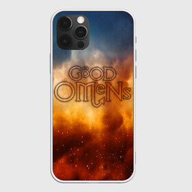 Чехол для iPhone 12 Pro Max с принтом Good Omens в Белгороде, Силикон |  | good | omens | sheen | tennant | азирафель | ангел | благие знамения | демон | кроули | падший | теннант | шин