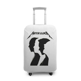 Чехол для чемодана 3D с принтом Metallica в Белгороде, 86% полиэфир, 14% спандекс | двустороннее нанесение принта, прорези для ручек и колес | metalica | metallica | группа | джеймс хэтфилд | кирк хэмметт | ларс ульрих | метал | металика | металлика | миталика | музыка | роберт трухильо | рок | трэш | трэшметал | хард | хеви