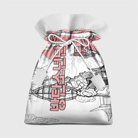 Подарочный 3D мешок с принтом BTS в Белгороде, 100% полиэстер | Размер: 29*39 см | bangtan | bighit | boy | fake love | j hope | jimin | jin | jungkook | korea | kpop | live | luv | mic drop | rm | suga | v | with | бтс | кей | поп