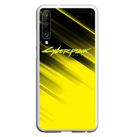 Чехол для Honor P30 с принтом Cyberpunk 2077 (Yellow) в Белгороде, Силикон | Область печати: задняя сторона чехла, без боковых панелей | 3d | cyberpunk 2077 | red | абстракция | геометрия | игра | киберпанк 2077 | красный | лого | логотип | надпись | стиль | текстура