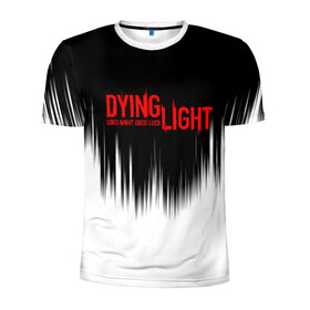 Мужская футболка 3D спортивная с принтом  DYING LIGHT  в Белгороде, 100% полиэстер с улучшенными характеристиками | приталенный силуэт, круглая горловина, широкие плечи, сужается к линии бедра | Тематика изображения на принте: dying light | dying light 2 | даинг лайт