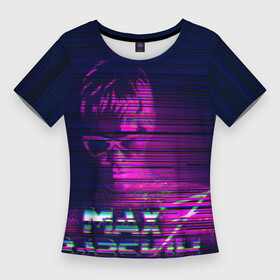 Женская футболка 3D Slim с принтом Max Barskih в Белгороде,  |  | max barskih | макс барских | моялюбовь | неземная | певец