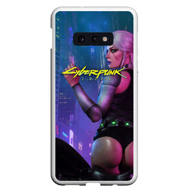 Чехол для Samsung S10E с принтом CYBERPUNK 2077 в Белгороде, Силикон | Область печати: задняя сторона чехла, без боковых панелей | 2077 | ciberpunk | cyber punk | cyberpank | cyberpunk | kiberpunk | kyberpank | kyberpunk | samurai | кибер панк | киберпанк | самурай