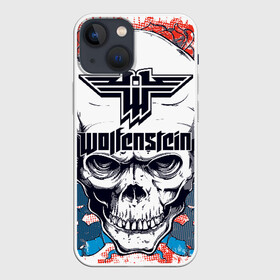 Чехол для iPhone 13 mini с принтом Wolfenstein в Белгороде,  |  | castle | the new order | wolfenstein | би джей | бласковиц | боевик | волчий | вольфенштейн | иззи | камень | новый порядок | стелс | уильям | фюрер | экшен