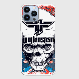 Чехол для iPhone 13 Pro Max с принтом Wolfenstein в Белгороде,  |  | castle | the new order | wolfenstein | би джей | бласковиц | боевик | волчий | вольфенштейн | иззи | камень | новый порядок | стелс | уильям | фюрер | экшен