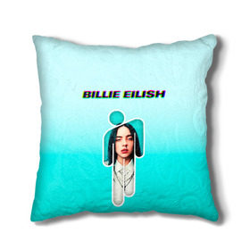 Подушка 3D с принтом Billie Eilish в Белгороде, наволочка – 100% полиэстер, наполнитель – холлофайбер (легкий наполнитель, не вызывает аллергию). | состоит из подушки и наволочки. Наволочка на молнии, легко снимается для стирки | Тематика изображения на принте: ayelish | bad guy | bellyache | bilie eilish | bilie elish | billie | billie eilish | eilish | electronic | elish | music | билли айлиш | эйлиш | элиш