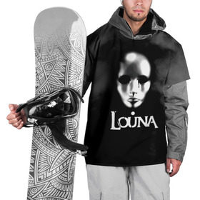 Накидка на куртку 3D с принтом Louna в Белгороде, 100% полиэстер |  | louna | tracktor bowling | альтернативный | вит | група | группа | лоуна | лу | луна | лусинэ геворкян | метал | нюметал | панк | панкрок | пилот | рок | ру | серж | трактор боулинг