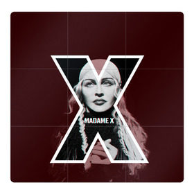 Магнитный плакат 3Х3 с принтом MADAMEX в Белгороде, Полимерный материал с магнитным слоем | 9 деталей размером 9*9 см | madamex | madonna | newalbom | мадонна | певица