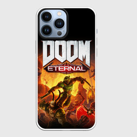 Чехол для iPhone 13 Pro Max с принтом DOOM Eternal в Белгороде,  |  | 2019 | bethesda | demon | doom | eternal | ethernal | game | games | logo | monster | runes | демон | дум | дуум | етернал | игра | игры | какодемон | кровь | лого | логотип | монстр | монстры | руны | символ | этернал