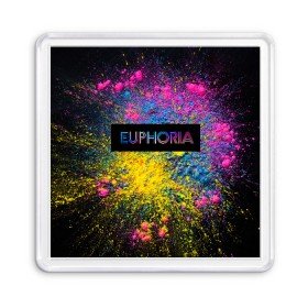 Магнит 55*55 с принтом сериал Euphoria в Белгороде, Пластик | Размер: 65*65 мм; Размер печати: 55*55 мм | Тематика изображения на принте: zendaya | зендея | ру беннетт | сериал euphoria | эйфория