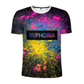 Мужская футболка 3D спортивная с принтом сериал Euphoria в Белгороде, 100% полиэстер с улучшенными характеристиками | приталенный силуэт, круглая горловина, широкие плечи, сужается к линии бедра | Тематика изображения на принте: zendaya | зендея | ру беннетт | сериал euphoria | эйфория