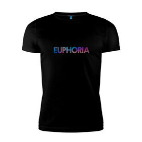 Мужская футболка премиум с принтом сериал Euphoria в Белгороде, 92% хлопок, 8% лайкра | приталенный силуэт, круглый вырез ворота, длина до линии бедра, короткий рукав | Тематика изображения на принте: zendaya | зендея | ру беннетт | сериал euphoria | эйфория