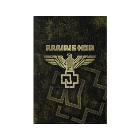 Обложка для паспорта матовая кожа с принтом Rammstein в Белгороде, натуральная матовая кожа | размер 19,3 х 13,7 см; прозрачные пластиковые крепления | Тематика изображения на принте: lindemann | rammstain | rammstein | rammstein 2019 | ramstein | группы | метал | музыка | рок | тилль линдеманн