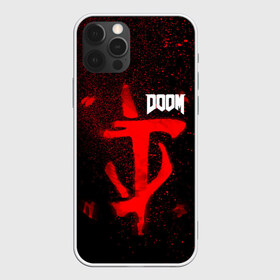 Чехол для iPhone 12 Pro Max с принтом DOOM в Белгороде, Силикон |  | Тематика изображения на принте: 2019 | bethesda | demon | doom | eternal | ethernal | game | games | logo | monster | runes | демон | дум | дуум | етернал | игра | игры | какодемон | кровь | лого | логотип | монстр | монстры | руны | символ | этернал