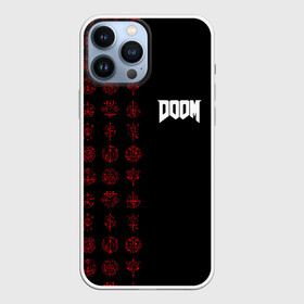 Чехол для iPhone 13 Pro Max с принтом DOOM   Руны в Белгороде,  |  | 2019 | bethesda | demon | doom | eternal | ethernal | game | games | logo | monster | runes | демон | дум | дуум | етернал | игра | игры | какодемон | кровь | лого | логотип | монстр | монстры | руны | символ | этернал